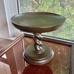 Vintage Southern Living at Home Barley Twist Pedestal Cake Stand - SLAH